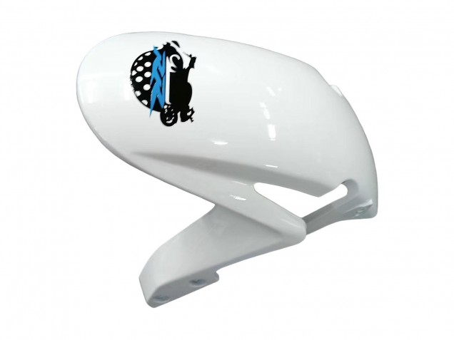 Carenados Moto Honda CBR600RR 2007-2008 - Blanco Azul Claro Negro Brillante Fábrica