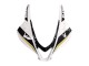 Carenado Moto Honda CBR600RR 2007-2008 - Blanco Oro Negro Brillante Playboy Fábrica