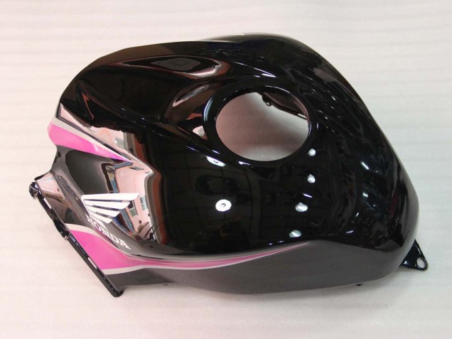 Carenados Moto Honda CBR600RR 2007-2008 - Rosa Negro Brillante Carrera Fábrica