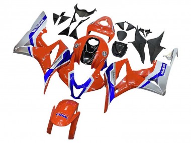 Carenados Moto Honda CBR600RR 2007-2008 - Plata Azul Rojo HRC Fábrica