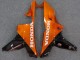 Carenados Moto Honda CBR600RR 2007-2008 - Negro Brillante Naranja Llama Fábrica