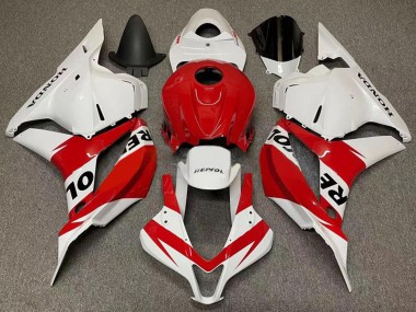 Carenados Moto Honda CBR600RR 2007-2008 - Blanco Rojo Repsol Fábrica