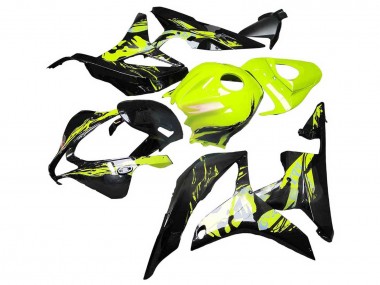 Carenados Moto Honda CBR600RR 2007-2008 - Amarillo Negro Brillante Fábrica