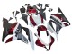 Carenados Moto Honda CBR600RR 2009-2012 - Blanco Rojo Negro Mate Fábrica