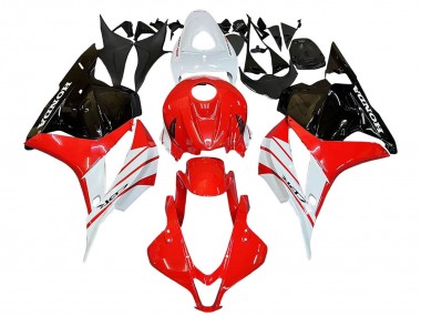 Carenado Moto Honda CBR600RR 2009-2012 - Blanco Rojo Negro Brillante Fábrica