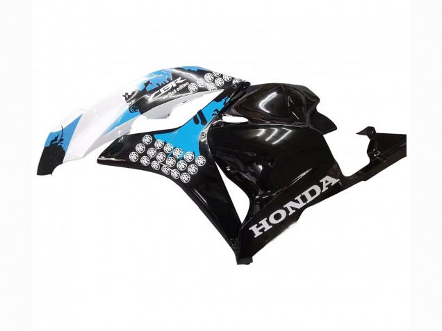 Kit Carenados Moto Honda CBR600RR 2009-2012 - Blanco Azul Negro Brillante Fábrica