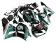 Carenado Moto Honda CBR600RR 2013-2023 - Azul Verdoso Negro Brillante Petronas 20 Fábrica