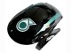 Carenado Moto Honda CBR600RR 2013-2023 - Azul Verdoso Negro Brillante Petronas 20 Fábrica