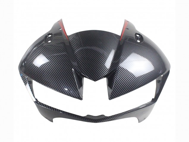 Carenados Moto Honda CBR600RR 2013-2023 - Negro FibraCarbono Rojo Fábrica