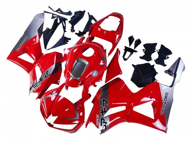 Carenados Moto Honda CBR600RR 2013-2023 - Plata Rojo Fábrica