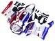 Carenado Moto Honda CBR600RR 2013-2023 - Blanco Rojo Azul Fábrica