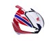 Carenado Moto Honda CBR600RR 2013-2023 - Blanco Rojo Azul Fábrica