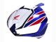 Carenado Moto Honda CBR600RR 2013-2023 - Blanco Rojo Azul Fábrica