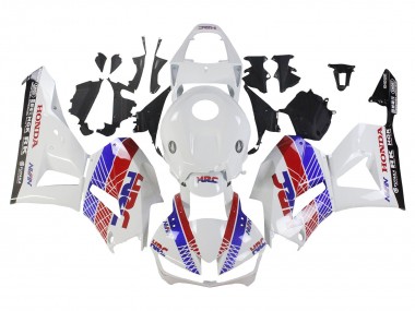 Carenado Moto Honda CBR600RR 2013-2023 - Blanco Rojo Azul HRC Fábrica