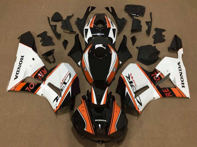 Carenados Moto Honda CBR600RR 2013-2026 - Blanco Naranja Negro Brillante Repsol Fábrica