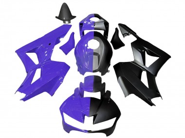 Carenados Moto Honda CBR600RR 2013-2026 - Púrpura Negro Mate Dividir Fábrica
