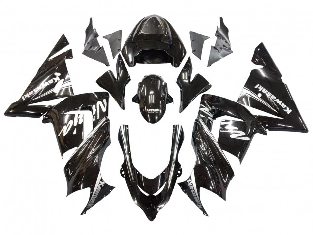 Carenados Moto Kawasaki ZX10R 2004-2005 - Negro Brillante Ninja Fábrica