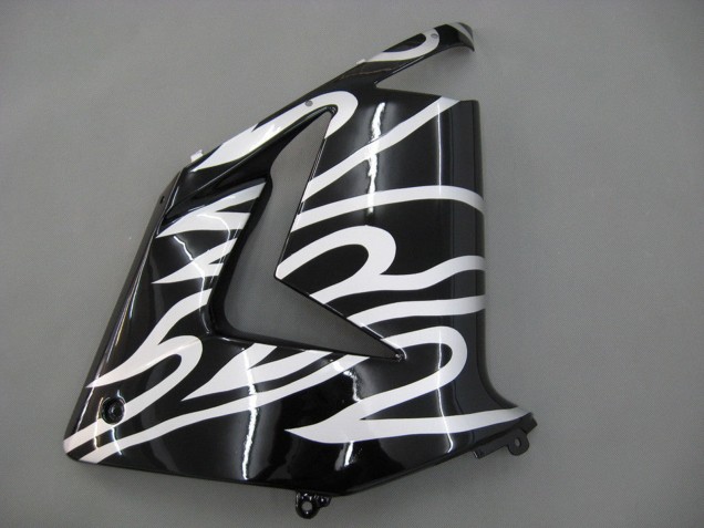 Carenados Moto Kawasaki ZX10R 2004-2005 - Negro Blanco Fábrica