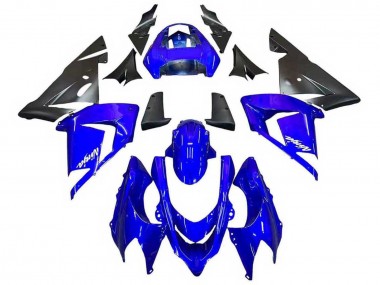 Carenados Moto Kawasaki ZX10R 2004-2005 - Azul Negro Ninja Fábrica
