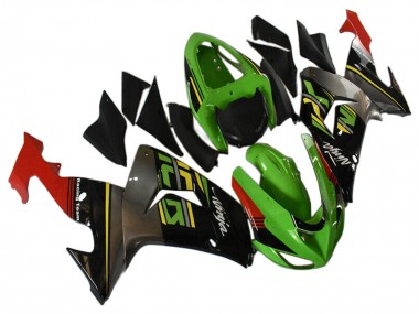 Carenados Moto Kawasaki ZX10R 2006-2007 - Verde Gris Rojo Negro Amarillo Fábrica