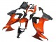 Carenados Moto Kawasaki ZX10R 2008-2010 - Burnt Naranja Negro Fábrica