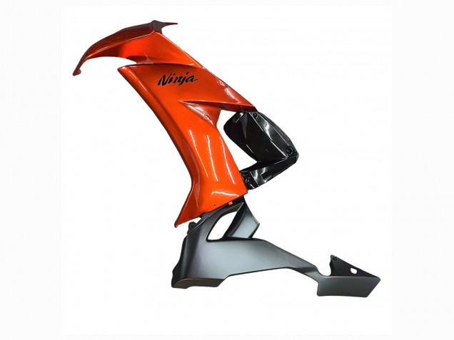Carenados Moto Kawasaki ZX10R 2008-2010 - Burnt Naranja Negro Fábrica