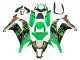 Carenados Moto Kawasaki ZX10R 2011-2015 - Verde Amarillo Negro Blanco Elf Monstruo Fábrica