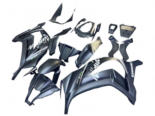 Carenados Moto Kawasaki ZX10R 2011-2015 - Gris Mate Blanco Verde Fábrica