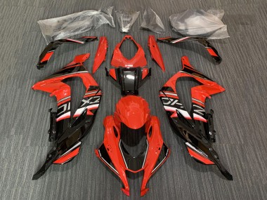 Carenado Moto Kawasaki ZX10R 2016-2020 - Rojo Negro Brillante Fábrica