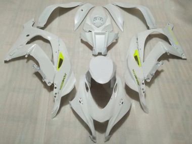 Carenados Moto Kawasaki ZX10R 2016-2020 - Blanco Neon Amarillo Fábrica
