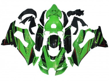 Carenados Moto Kawasaki ZX10R 2021-2025 - Verde Negro Brillante Fábrica