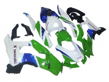 Carenados Moto Kawasaki ZX10R 2021-2025 - Blanco Verde Azul Negro Fábrica