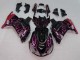 Carenados Moto Kawasaki ZX14R ZZR1400 2006-2011 - Negro Brillante Rojo Rosa Llama Fábrica