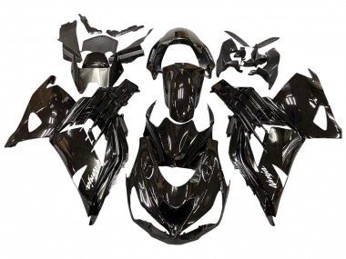 Carenados Moto Kawasaki ZX14R ZZR1400 2012-2024 - Negro Brillante Negro Mate Blanco Ninja Fábrica