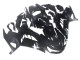 Carenado Moto Kawasaki ZX14R ZZR1400 2012-2024 - Negro Brillante Negro Mate Blanco Ninja Fábrica