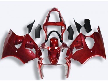 Carenados Moto Kawasaki ZX6R 2000-2002 - Rojo Fábrica