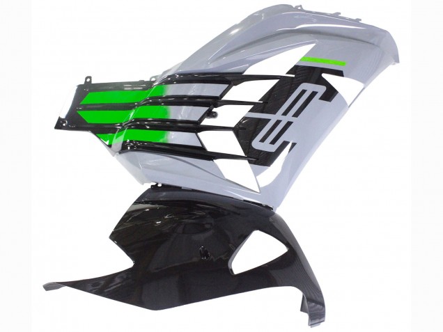 Carenados Moto Kawasaki ZX14R ZZR1400 2012-2024 - Gris Verde Negro Fábrica