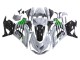 Carenados Moto Kawasaki ZX14R ZZR1400 2012-2024 - Gris Verde Negro Fábrica