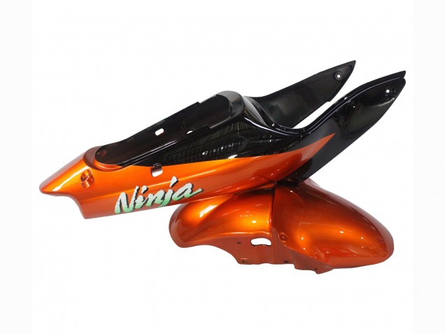 Carenados Moto Kawasaki ZX6R 2000-2002 - Naranja Negro Fábrica