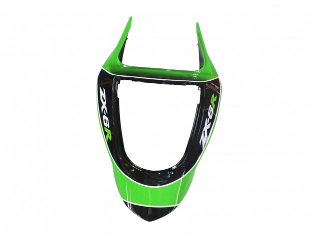 Carenados Moto Kawasaki ZX6R 2003-2004 - Verde Blanco Negro Fábrica