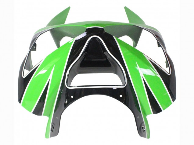 Carenados Moto Kawasaki ZX6R 2003-2004 - Verde Blanco Negro Fábrica