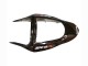 Carenados Moto Kawasaki ZX6R 2003-2004 - Negro Brillante Rojo Llama Fábrica