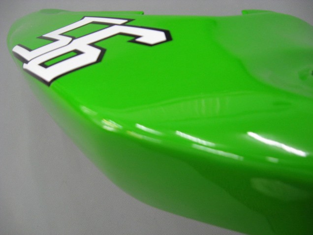 Carenados Moto Kawasaki ZX6R 2003-2004 - Verde Blanco Negro Elf Bridgestone Fábrica