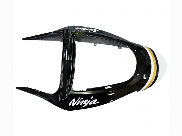 Carenados Moto Kawasaki ZX6R 2003-2004 - Blanco Negro Motul Lucky Strike Fábrica