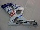 Carenados Moto Kawasaki ZX6R 2003-2004 - Blanco Azul Rojo Fiat Fábrica