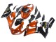 Carenado Moto Kawasaki ZX6R 2005-2006 - Naranja Negro Fábrica