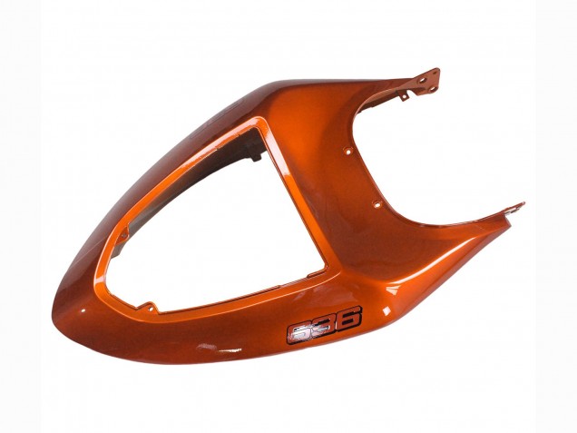 Carenado Moto Kawasaki ZX6R 2005-2006 - Naranja Negro Fábrica