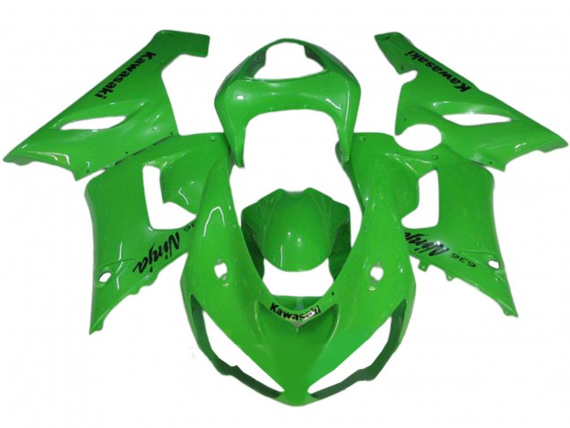Carenados Moto Kawasaki ZX6R 2005-2006 - Verde Fábrica