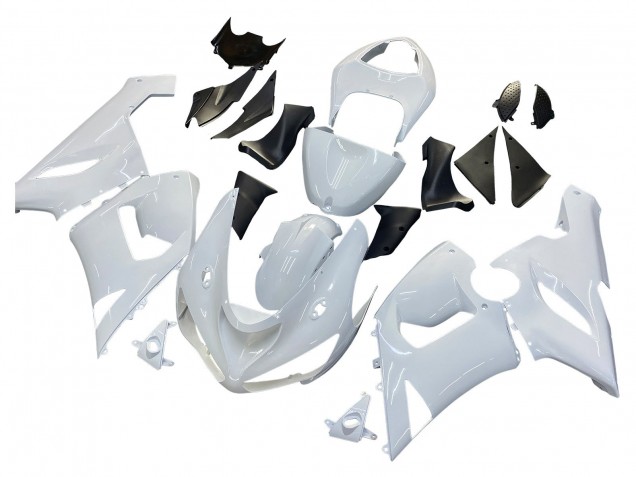 Carenados Moto Kawasaki ZX6R 2005-2006 - Blanco Fábrica