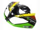 Carenados Moto Kawasaki ZX6R 2009-2012 - Verde Negro Brillante Amarillo Blanco Rojo Elf Monstruo Fábrica